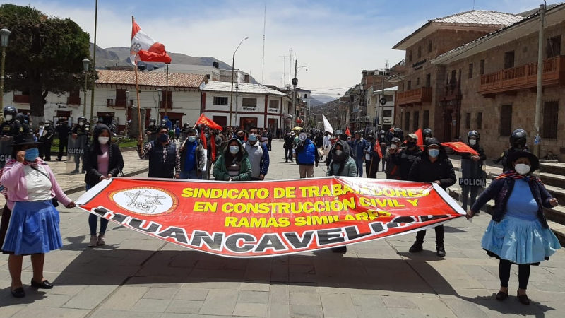 Huancavelica: más de 400 protestantes advierten tomar la Central hidroeléctrica más importante del Perú
